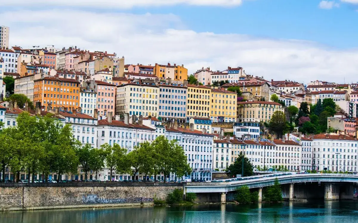 Vue de la Croix-Rousse à Lyon, quartier du cabinet 31B Rue de Cuire